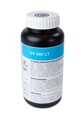 УФ отверждаемые чернила DOCAN серии LT (Cyan/ Синий) 1л.