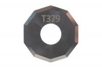 Ротационный нож 9ти гранный  D1=22  D2=8 S=0.63 толщина реза до 3мм