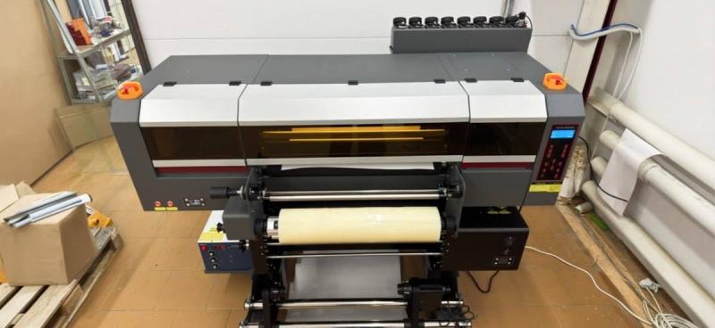 DTF UV-принтер Techno-Jet 60 UV GOLD на предприятии заказчика в Вологодской области