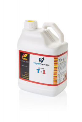 Чернила сольвентные Chimigraf – Lightning жёлтый, 5л