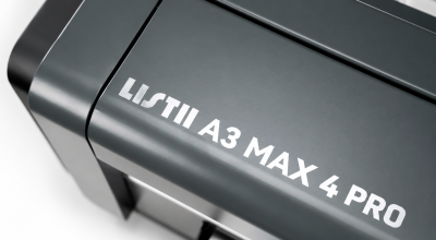 LISTII A3MAX 4D PRO — режущий плоттер с автоподачей и двумя инструментами. Тангенциальный биговщик и автовылет ножа