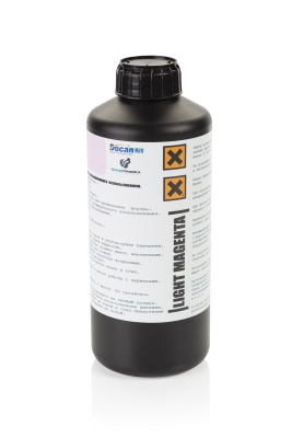 УФ чернила INDASK (DOCAN) UV (A), 1 л., светло-красный