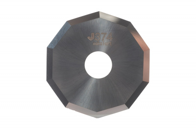 Ротационный нож  9ти гранный D1=32  D2=8 S=0.63 толщина реза до 5мм