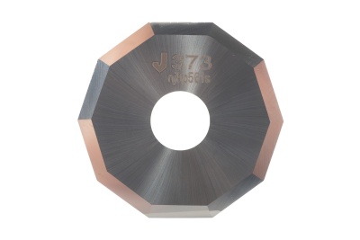 Ротационный нож  9ти гранный D1=28  D2=8 S=0.63 толщина реза до 4мм