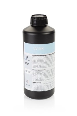 УФ-отверждаемые чернила INDASK (DOCAN) UV серия R для гибких носителей Light cyan 1 л