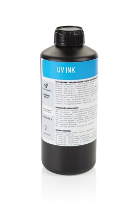 УФ-отверждаемые чернила Docan UV серия R для гибких носителей Cyan 1 л